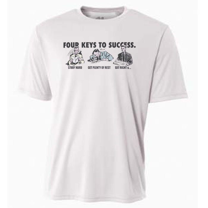 Four Keys To Success Cooling Performance Crew T-Shirt