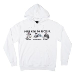 Four Keys To Success Hoodie