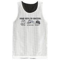 Four Keys To Success Mesh Reversible Basketball Jersey Tank