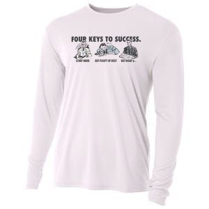 Four Keys To Success Cooling Performance Long Sleeve Crew