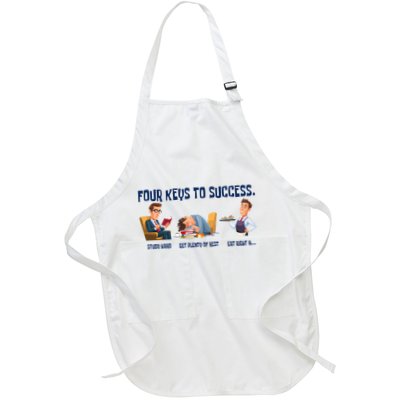 Four Keys To Success 4 Keys To Success Full-Length Apron With Pockets