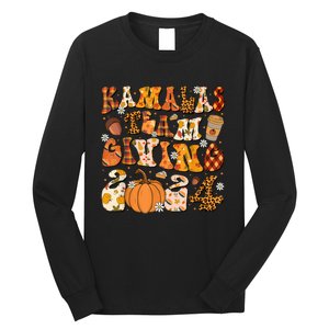 Funny Kamala Team Giving Thanksgiving 2024 Matching Long Sleeve Shirt