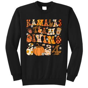 Funny Kamala Team Giving Thanksgiving 2024 Matching Sweatshirt