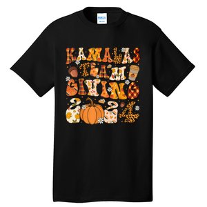 Funny Kamala Team Giving Thanksgiving 2024 Matching Tall T-Shirt