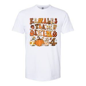 Funny Kamala Team Giving Thanksgiving 2024 Matching Softstyle CVC T-Shirt