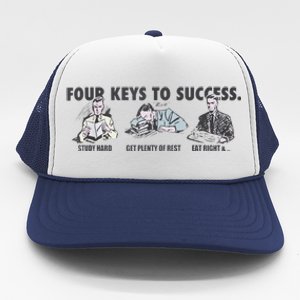 Four Keys To Success Trucker Hat