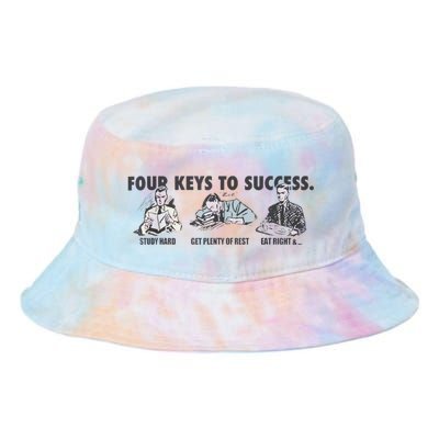 Four Keys To Success Tie Dye Newport Bucket Hat