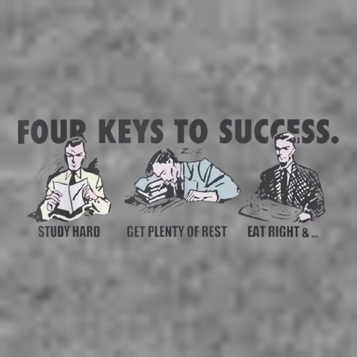 Four Keys To Success 7-Panel Snapback Hat