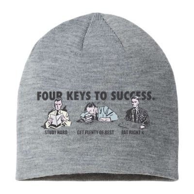 Four Keys To Success Sustainable Beanie