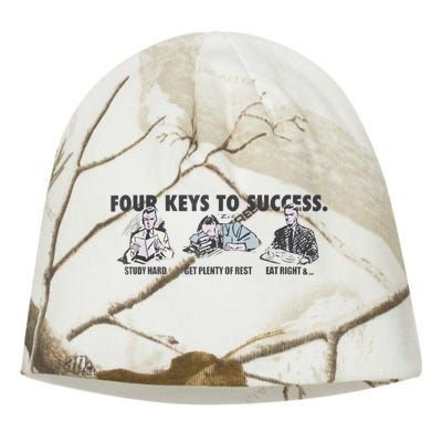 Four Keys To Success Kati - Camo Knit Beanie