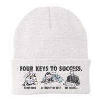 Four Keys To Success Knit Cap Winter Beanie