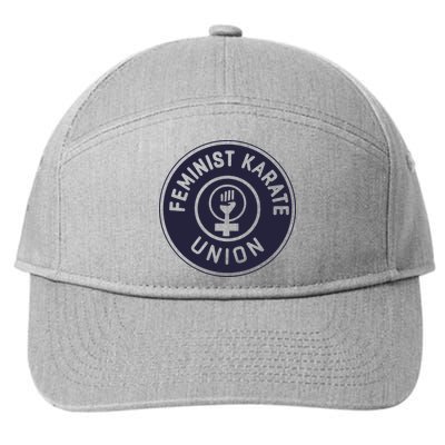 Feminist Karate Union 7-Panel Snapback Hat