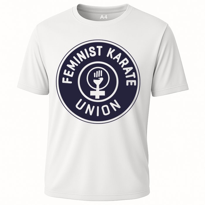 Feminist Karate Union Cooling Performance Crew T-Shirt