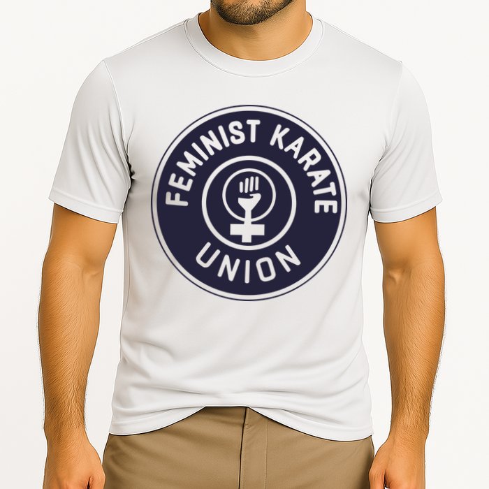 Feminist Karate Union Cooling Performance Crew T-Shirt