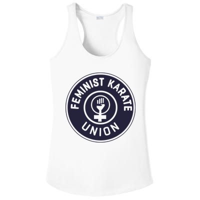 Feminist Karate Union Ladies PosiCharge Competitor Racerback Tank