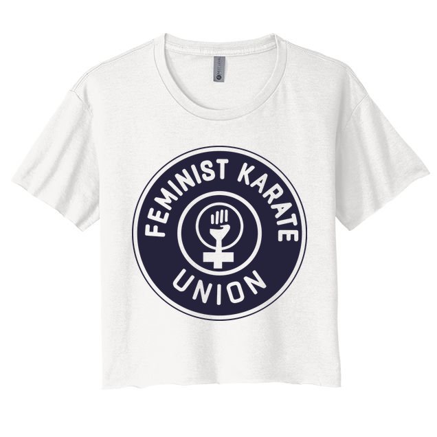 Feminist Karate Union Crop Top