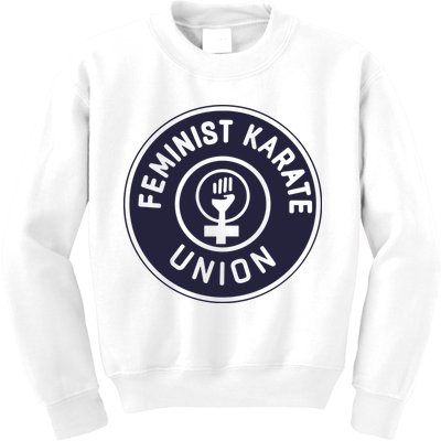 Feminist Karate Union Kids Sweatshirt