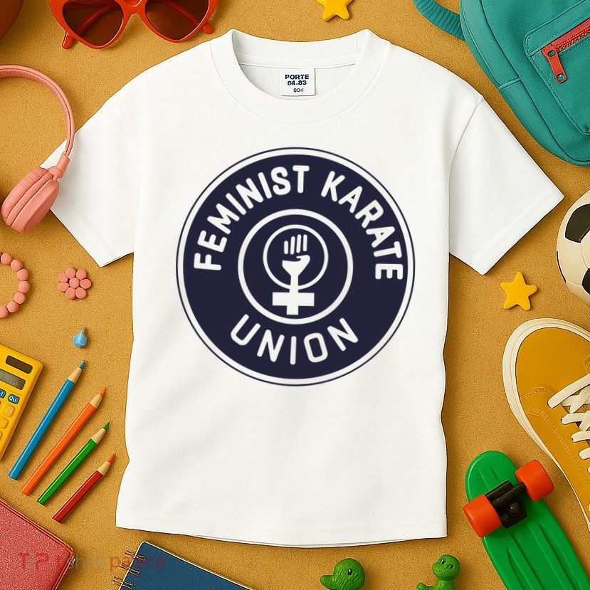 Feminist Karate Union Kids T-Shirt
