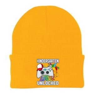 Funny Kindergarten Unlocked Video Gamer Knit Cap Winter Beanie