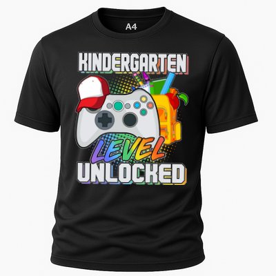 Funny Kindergarten Unlocked Video Gamer Performance Shirt