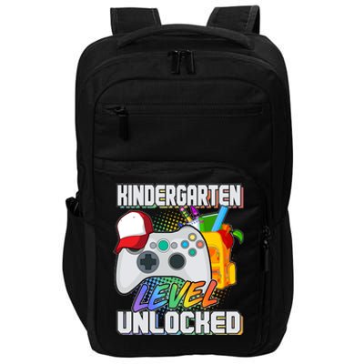 Funny Kindergarten Unlocked Video Gamer Impact Tech Backpack