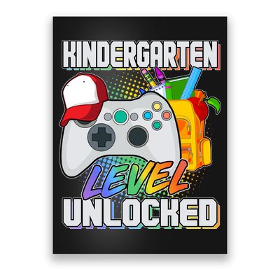 Funny Kindergarten Unlocked Video Gamer Poster