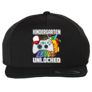 Funny Kindergarten Unlocked Video Gamer Wool Snapback Cap