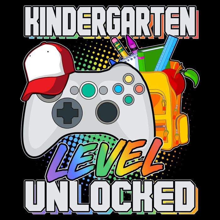 Funny Kindergarten Unlocked Video Gamer Zip Tote Bag