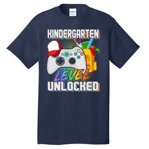 Funny Kindergarten Unlocked Video Gamer Tall T-Shirt