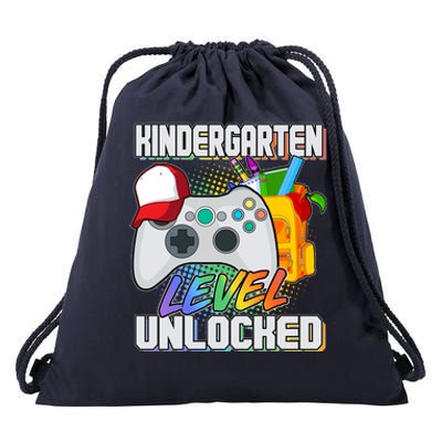 Funny Kindergarten Unlocked Video Gamer Drawstring Bag