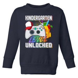 Funny Kindergarten Unlocked Video Gamer Toddler Sweatshirt