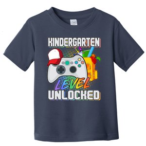 Funny Kindergarten Unlocked Video Gamer Toddler T-Shirt