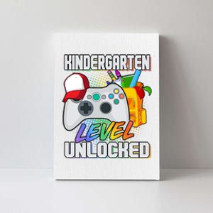 Funny Kindergarten Unlocked Video Gamer Canvas