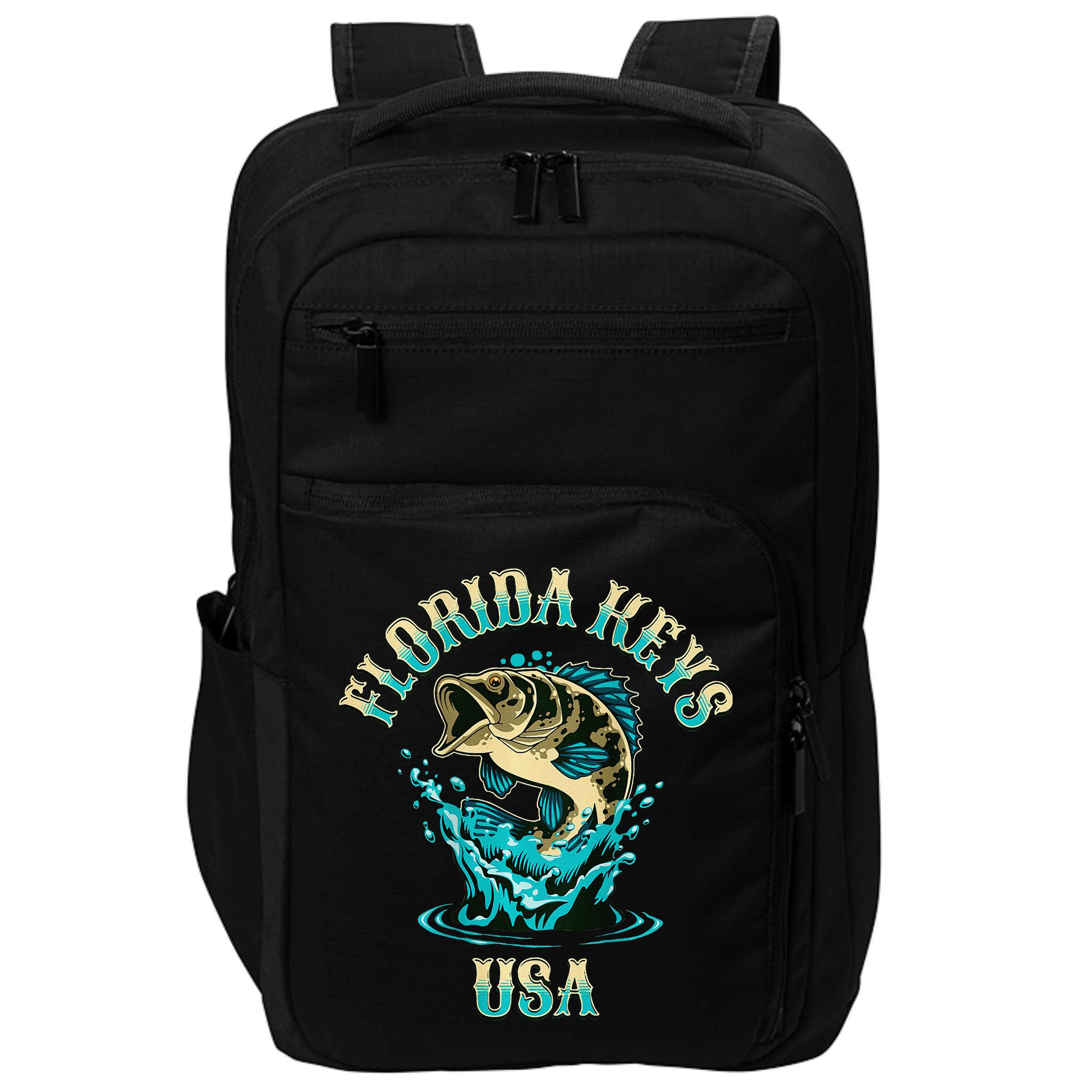 Florida Keys Usa Fishing Impact Tech Backpack