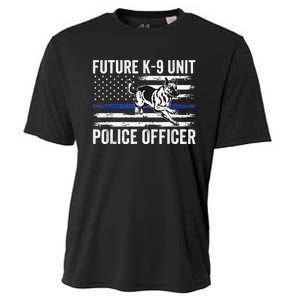 Future K9 Unit Police Officer Proud Law Enforcement Cooling Performance Crew T-Shirt