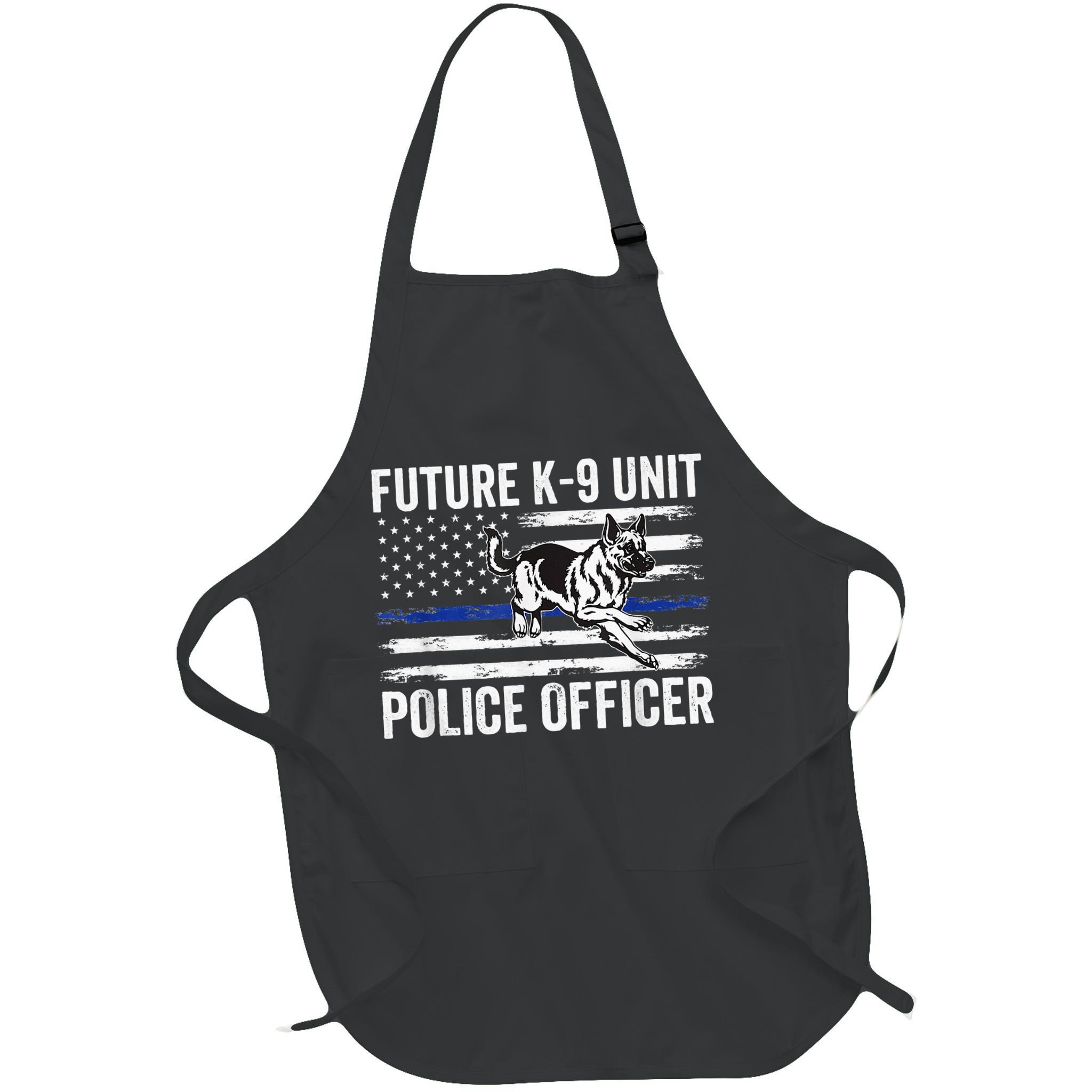 Future K9 Unit Police Officer Proud Law Enforcement Apron