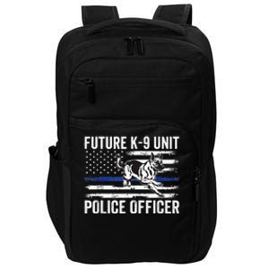 Future K9 Unit Police Officer Proud Law Enforcement Impact Tech Backpack