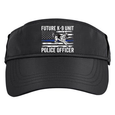 Future K9 Unit Police Officer Proud Law Enforcement Adult Drive Performance Visor