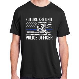 Future K9 Unit Police Officer Proud Law Enforcement Adult ChromaSoft Performance T-Shirt