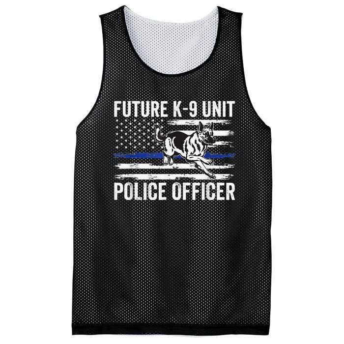 Future K9 Unit Police Officer Proud Law Enforcement Mesh Reversible Basketball Jersey Tank