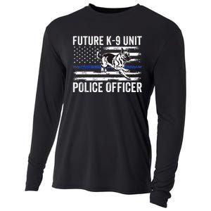 Future K9 Unit Police Officer Proud Law Enforcement Cooling Performance Long Sleeve Crew