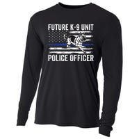 Future K9 Unit Police Officer Proud Law Enforcement Cooling Performance Long Sleeve Crew