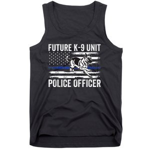 Future K9 Unit Police Officer Proud Law Enforcement Tank Top