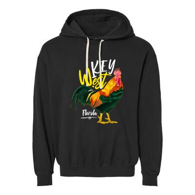 Florida Key West Vacation Garment-Dyed Fleece Hoodie