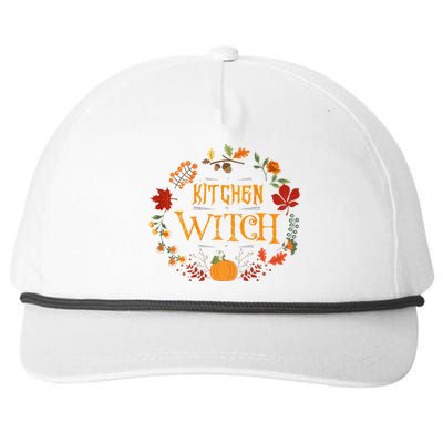 Fun Kitchen Witch Halloween Great Gift Idea Snapback Five-Panel Rope Hat