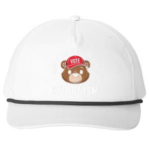 Fight Kamunism With Your Vote Premium Snapback Five-Panel Rope Hat