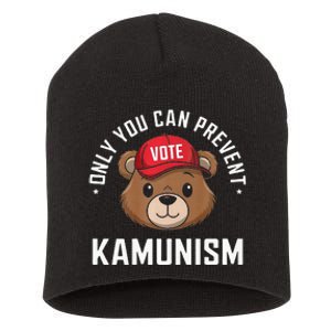 Fight Kamunism With Your Vote Premium Short Acrylic Beanie