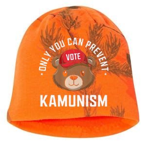 Fight Kamunism With Your Vote Premium Kati - Camo Knit Beanie