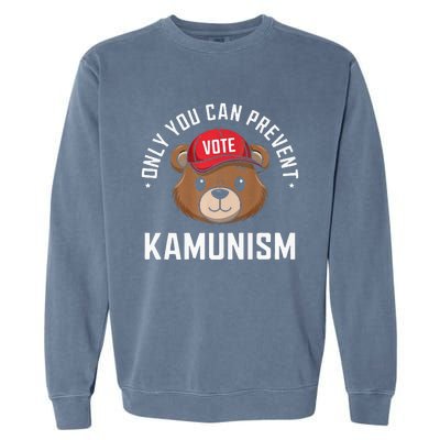 Fight Kamunism With Your Vote Premium Garment-Dyed Sweatshirt