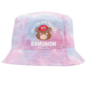 Fight Kamunism With Your Vote Premium Tie-Dyed Bucket Hat